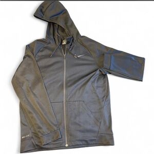 Nike Men’s Black Full-Zip Performance Hoodie